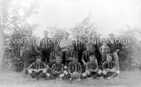 Marks Tey Football Team, 1905-6, Essex.